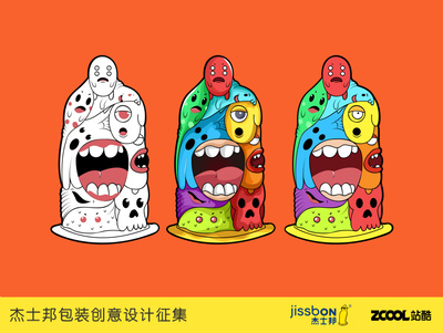杰士邦創(chuàng)意涂鴉 浪蕩痞子主題原創(chuàng)平面設(shè)計(jì)